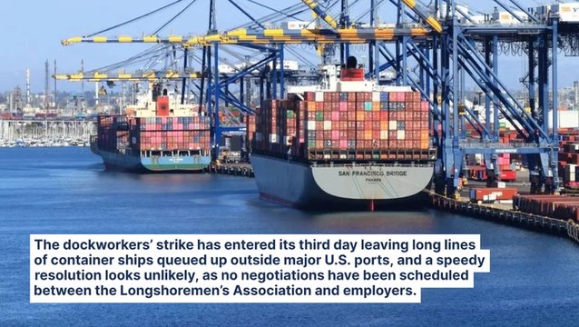 Port Strike Enters Day 3: Economist Warns Of 'Meaningful' Impact If Standoff Prolongs, Food & Beverages Likely First To Feel The Pinch