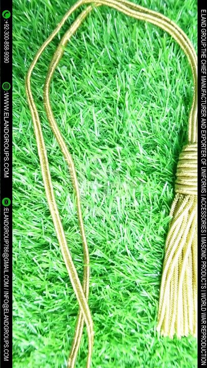 Gold Bullion Fringe French Decorative Tassels, Customized Gold Bullion Tassel