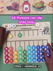 Hướng dẫn sử dụng đồ chơi giáo dục môn toán MT2