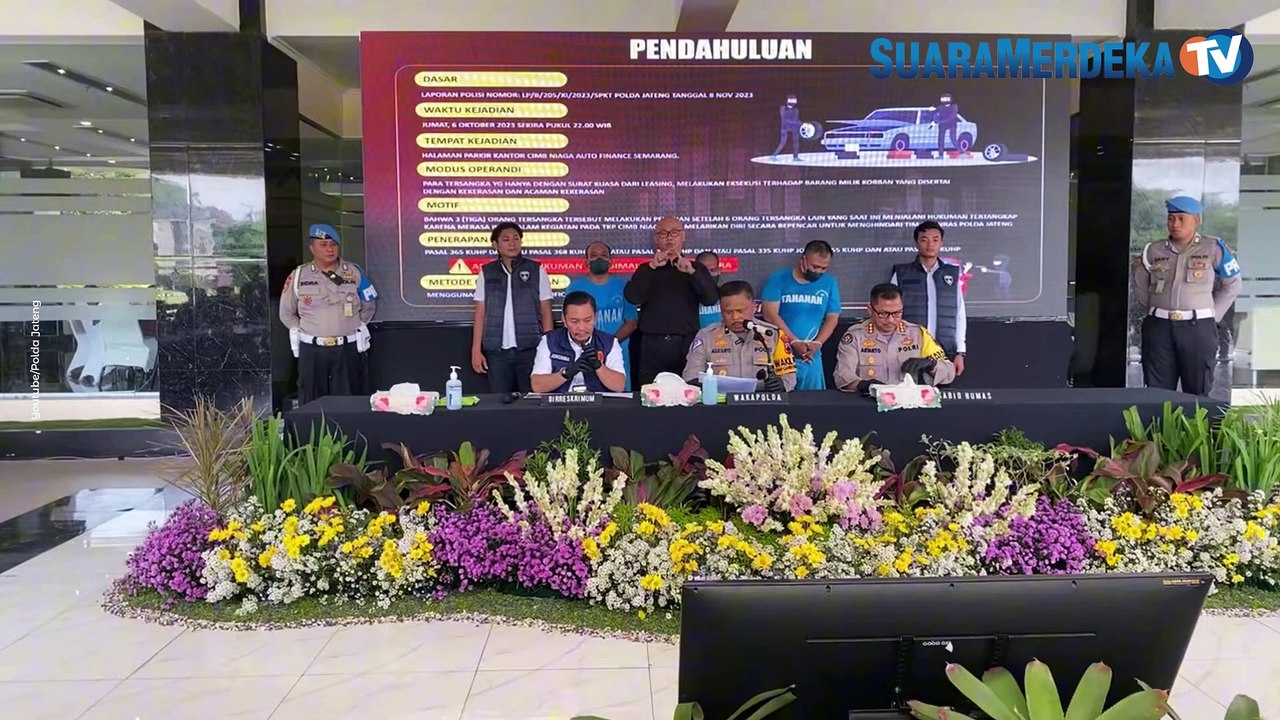 Bos dan Komplotan Debt Collector di Semarang Ditangkap, Masih Ada 5 yang Jadi DPO
