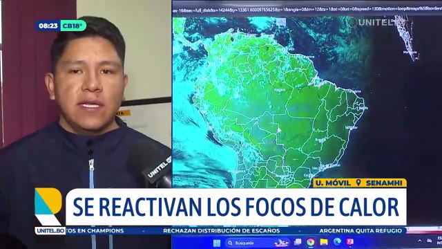 El 75% de los focos de calor están en ​Santa Cruz sigue concentran focos de calor