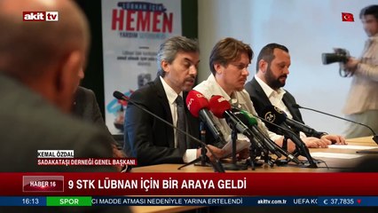 9 STK Lübnan için bir araya geldi