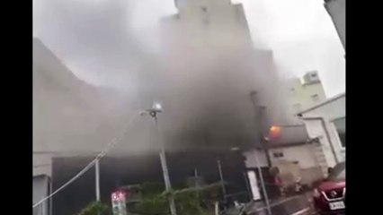 Incendio en Hospital de Taiwán deja ocho muertos en medio del Tifón Krathon