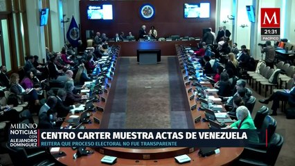 Download Video: Centro Carter presenta actas electorales de Venezuela ante la OEA