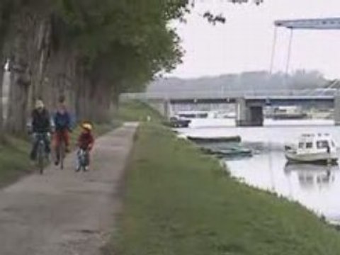 Le canal de la Somme d'Abbeville à Saint Valery sur Somme