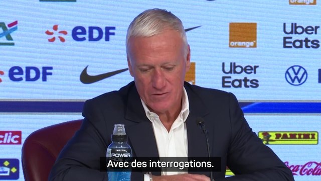 Deschamps : Mbappé a un problème qui n’est pas grave mais qui nécessite des soins