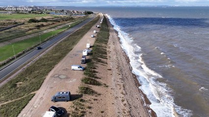 Parking fees plan to stop campervan 'encampment'