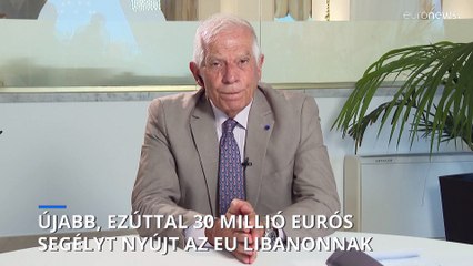 Az EU újabb, ezúttal 30 millió eurós humanitárius segélyt küld Libanonba