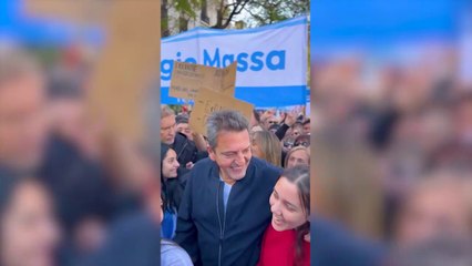 Sergio Massa marchó junto al Frente Renovador