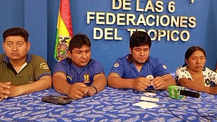 Download Video: Las Seis Federaciones del Trópico advierten con justicia comunitaria si intentan aprehender a Evo Morales