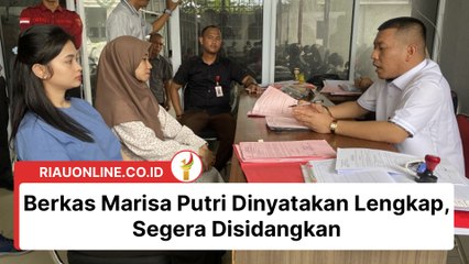 Berkas Marisa Putri Dinyatakan Lengkap, Segera Disidangkan