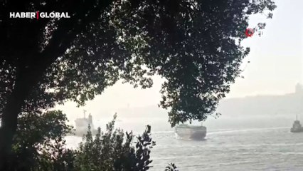 İstanbul Boğazı'nda iki gemi çarpıştı