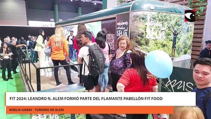 FIT 2024: Leandro N. Alem formó parte del flamante pabellón FIT Food