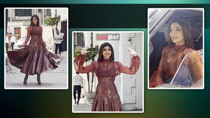 Shilpa Shetty ने Chocolate Brown Dress में दिखाया अपना Glam Avatar, Look को देख Fans हुए Crazy!
