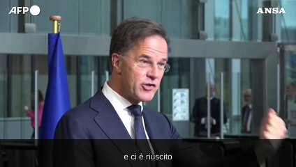 Rutte: "Elezioni Usa? Trump non mi spaventa, aveva ragione sulla Cina"