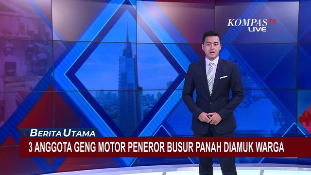 Kerap Meresahkan Warga, 3 Anggota Geng Motor Peneror Busur Panah Diamuk Massa
