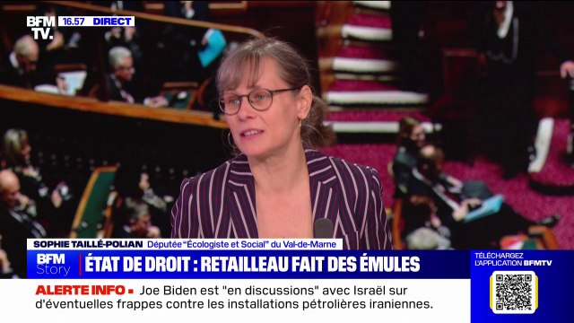 État de droit: Ce qui gêne les Républicains, c'est les droits de l'Homme , estime la députée Écologiste et Social Sophie Taillé-Polian