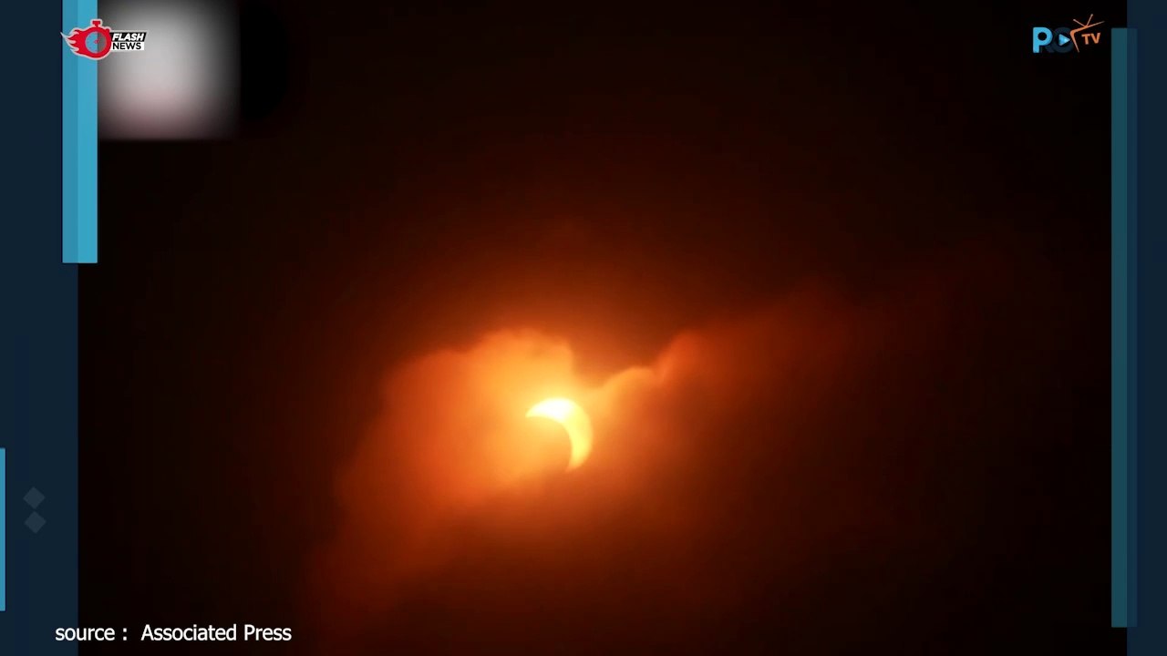 Indahnya Gerhana Matahari Cincin 'Ring of Fire' di Argentina dan Chile