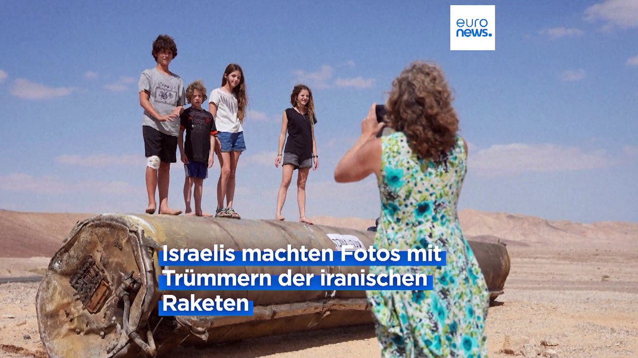 Israel: Die Schäden des iranischen Raketenangriffs