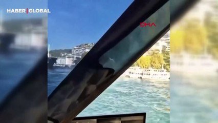 İstanbul Boğazı'ndaki kazadan yeni bir görüntü ortaya çıktı