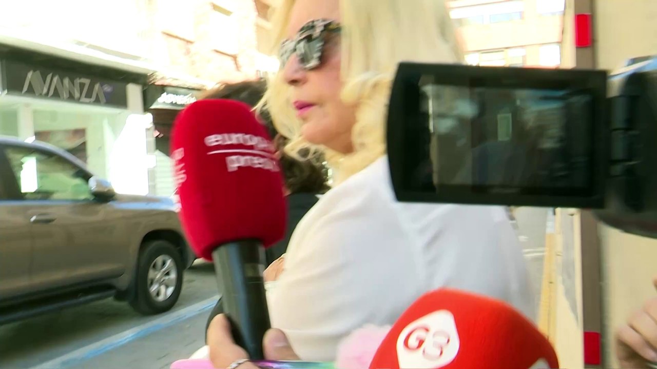 La divertida respuesta de María del Monte al preguntarle por las fotografías de Bárbara Rey