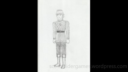 Manga Boy Pencil Sketch Video #7 (10-03-2024)