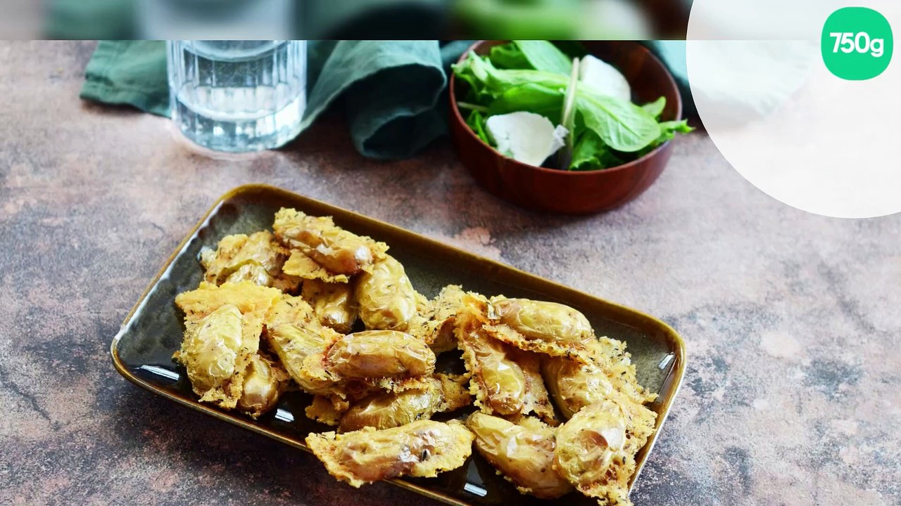 Pommes de terre croustillantes au parmesan