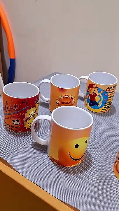 Emoji Printed Ceramic Mug Unboxing  Adorable Birthday Gift for All Ages!