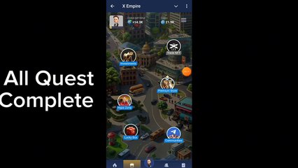 4 October All Quests Code X Empire _ Youtube Video Code _ Rebus Of The Day _ Investment Fund Card