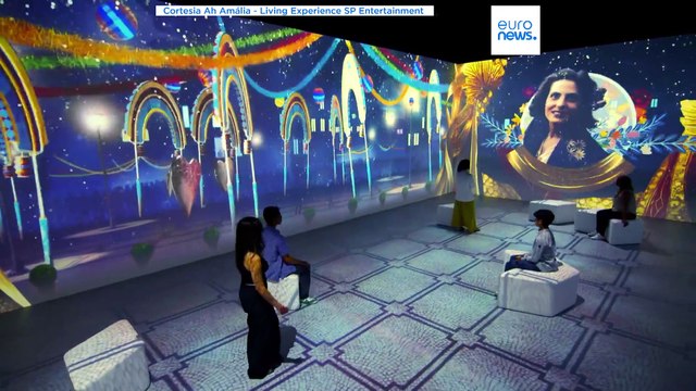 Ah, Amália - Living Experience : exposição imersiva recorda a fadista Amália Rodrigues