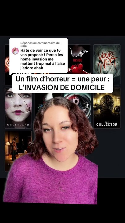 Un film d'horreur selon tes peurs : l'invasion de domicile