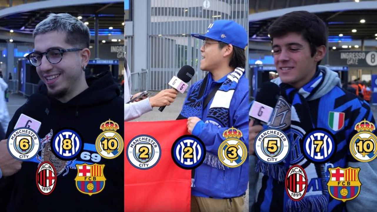 Inter, City, Real o... Chi vincerà la Champions League? Le risposte dei tifosi nerazzurri