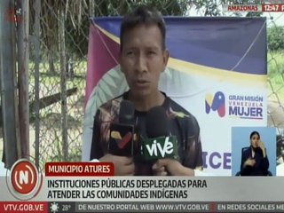 Amazonas | Instituciones públicas realizan jornada integral para atender a comunidades indígenas