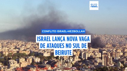 Israel lança novos ataques e manda evacuar mais zonas do Líbano