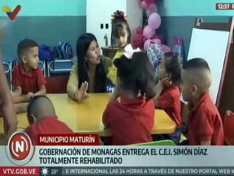 Monagas | Gobernación y Bricomiles entregan rehabilitado el C.E.I Simón Díaz en el mcpio. Maturín