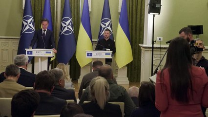 El nuevo jefe de la OTAN promete apoyo a Ucrania para que "venza" frente a Rusia