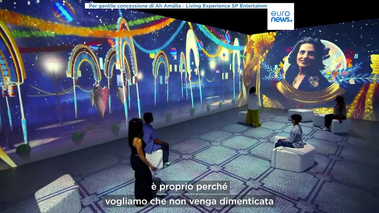 "Ah, Amália - Living Experience": una mostra immersiva ricorda la cantante di fado Amália Rodrigues