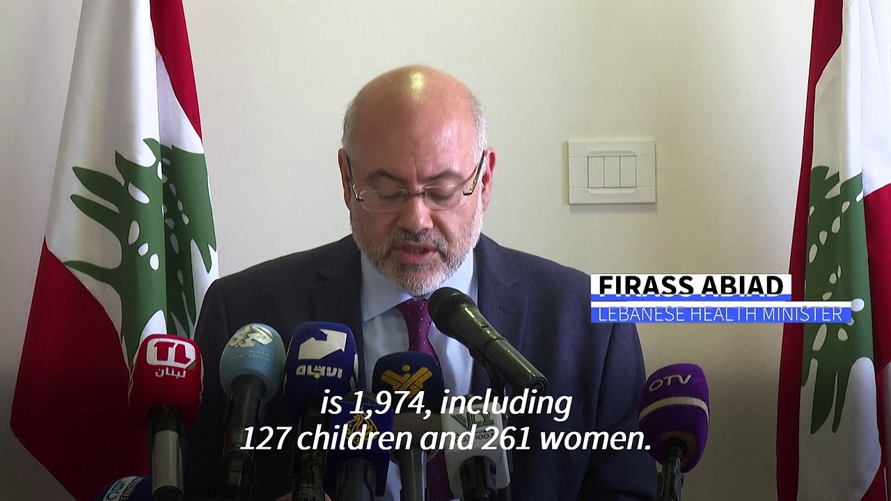 Lebanon says 97 rescuers killed in nearly a year of Israel-Hezbollah fighting