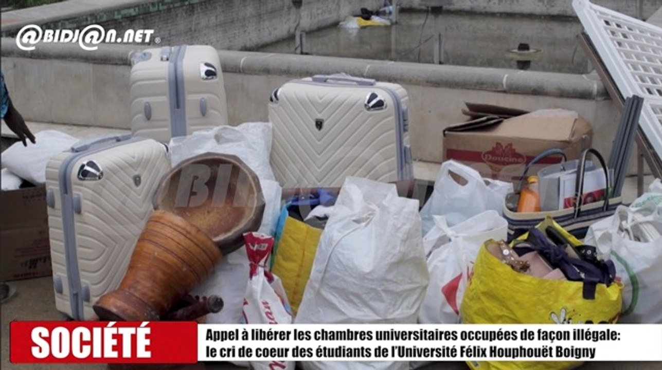 Appel à libérer les chambres universitaires occupées de façon illégale : le cri de coeur des étudiants de l’Université Félix Houphouët Boigny