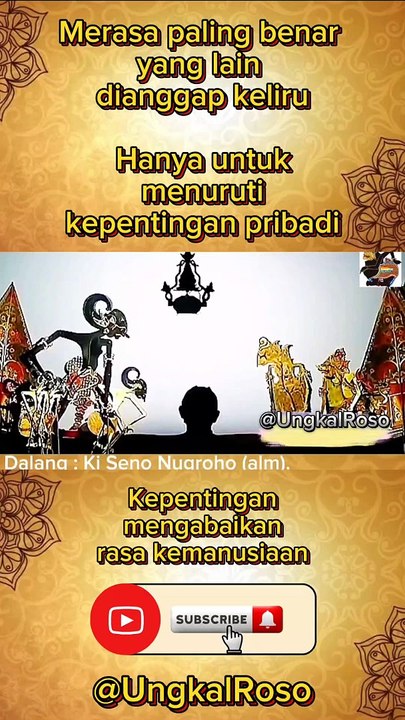 Kepentingan mengabaikan rasa kemanusiaan