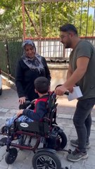 3 senedir evladını sırtında okula götürüp getiren vefakar bir anne ve ona el uzatıp annenin ve evladının mutluluğuna vesile olmak 