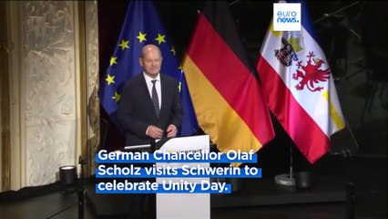 A politically divided Germany celebrates 34 years of reunification