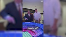 El 'vacile' de Szczesny a Laporta antes de la presentación: no tuvo vergüenza el polaco