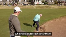 McIlroy offers critical verdict of dad's golf at Alfred Dunhill