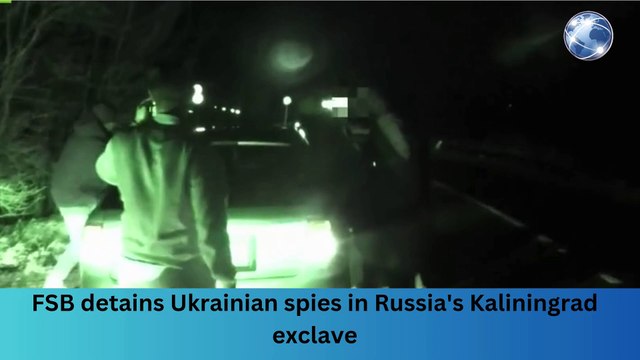 FSB detains Ukrainian spies in Russia's Kaliningrad exclave’#breakingnews #worldnews #news