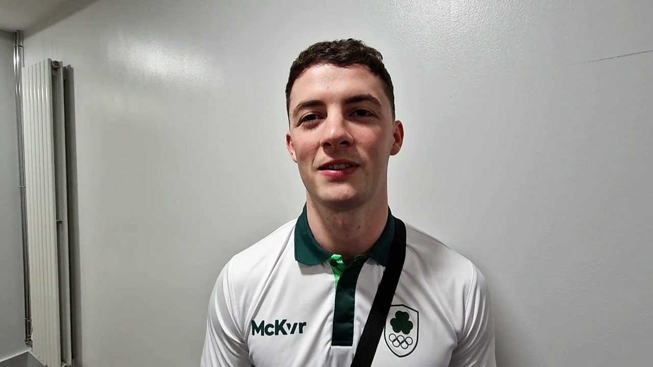 SSE Arena Olympic reception - Rhys McClenaghan