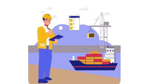 Explainer Video Clip of Logistic by Whimsitoons | 2D Animation | Motion Graphic