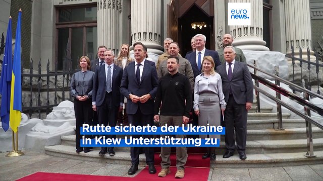 NATO-Chef Rutte in Kiew: Ukraine ist der NATO näher als je zuvor