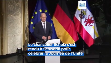 Une Allemagne politiquement divisée célèbre les 34 ans de la réunification