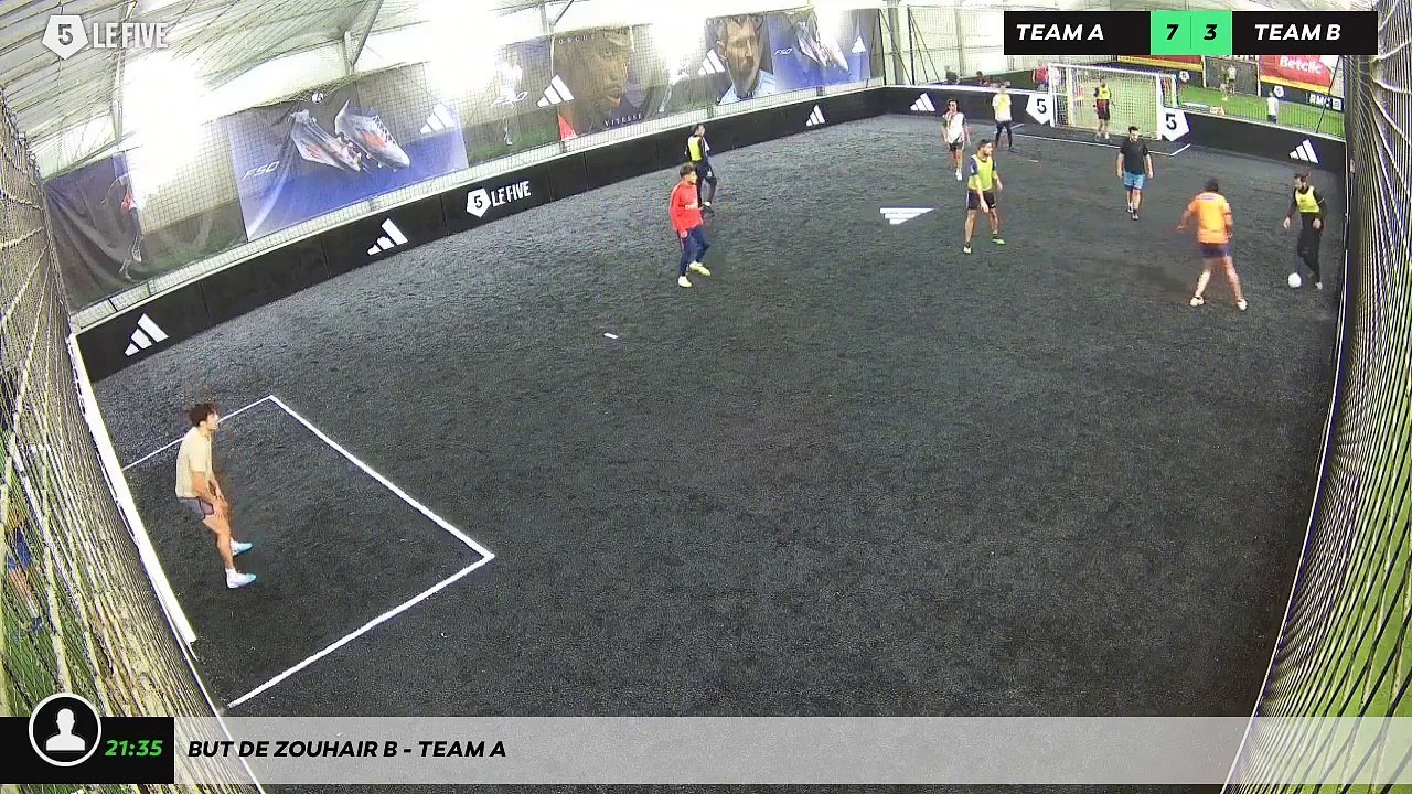 But de Zouhair B - Team A